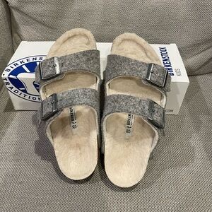 Birkenstock Arizona Rivet Kids Grey